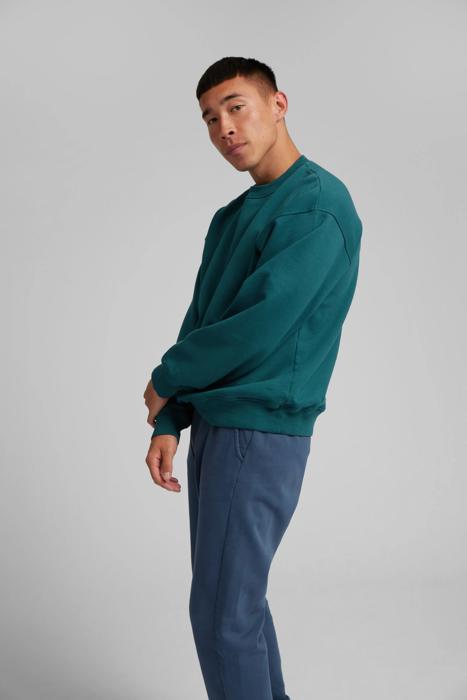 Colorful Standard Organic Sweatpants - Oyster Grey - Image 3