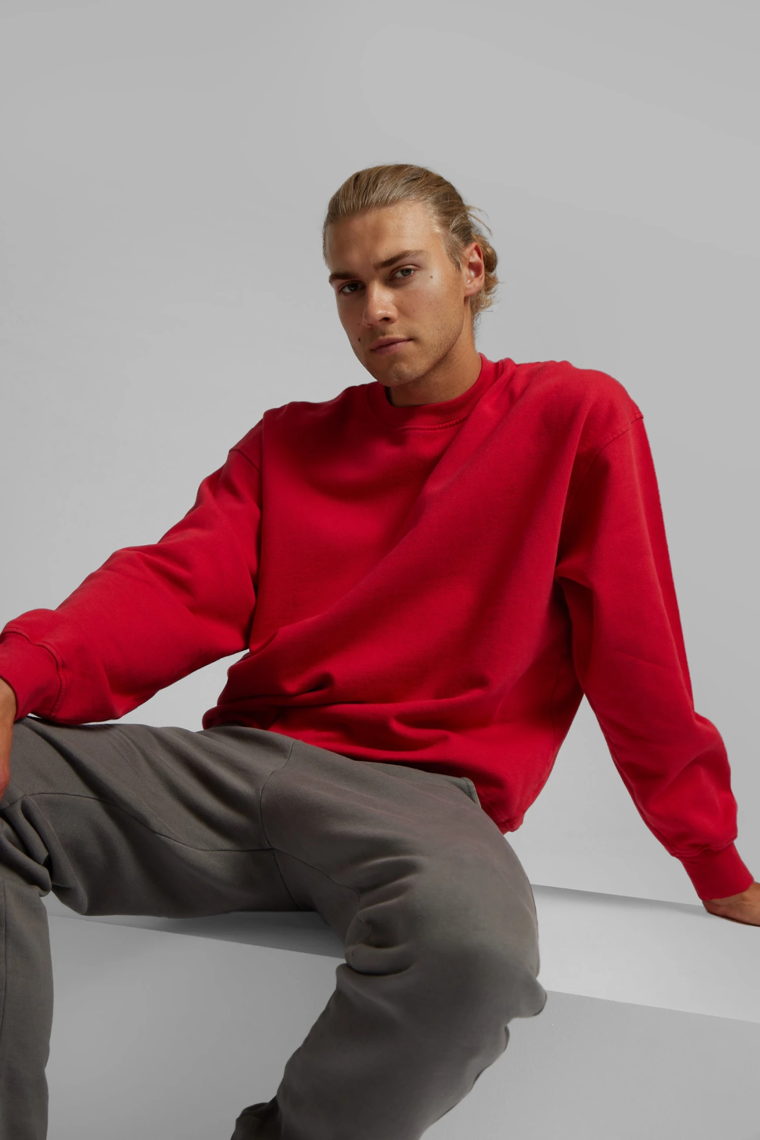 Colorful Standard Organic Sweatpants - Sandstone Orange - Image 4