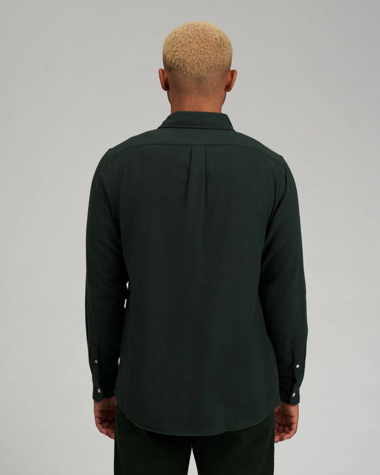 Colorful Standard Organic Flannel Shirt - Purple Haze - Image 5