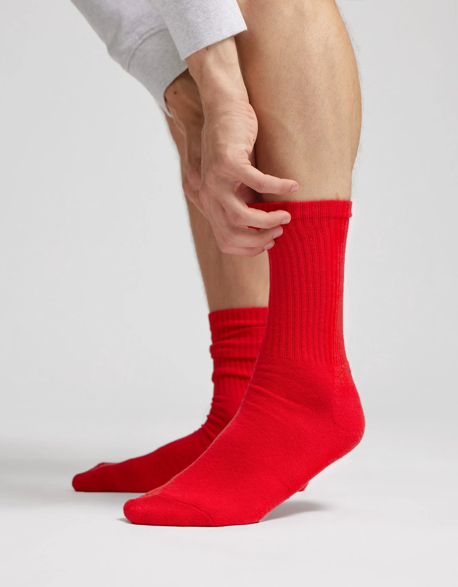 Colorful Standard Organic Active Sock - Scarlet Red - Image 4