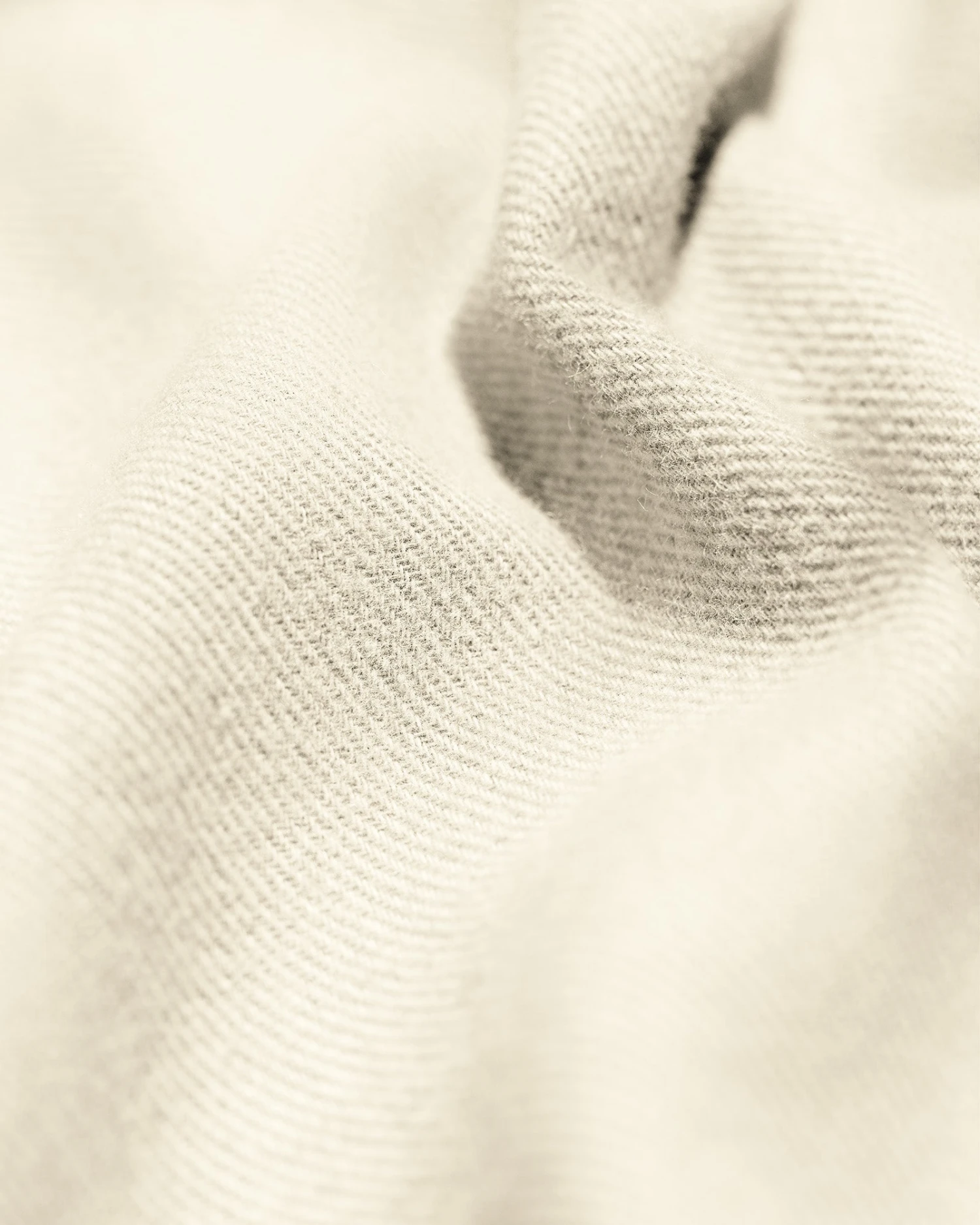 Colorful Standard Organic Flannel Shirt - Ivory White - Image 6