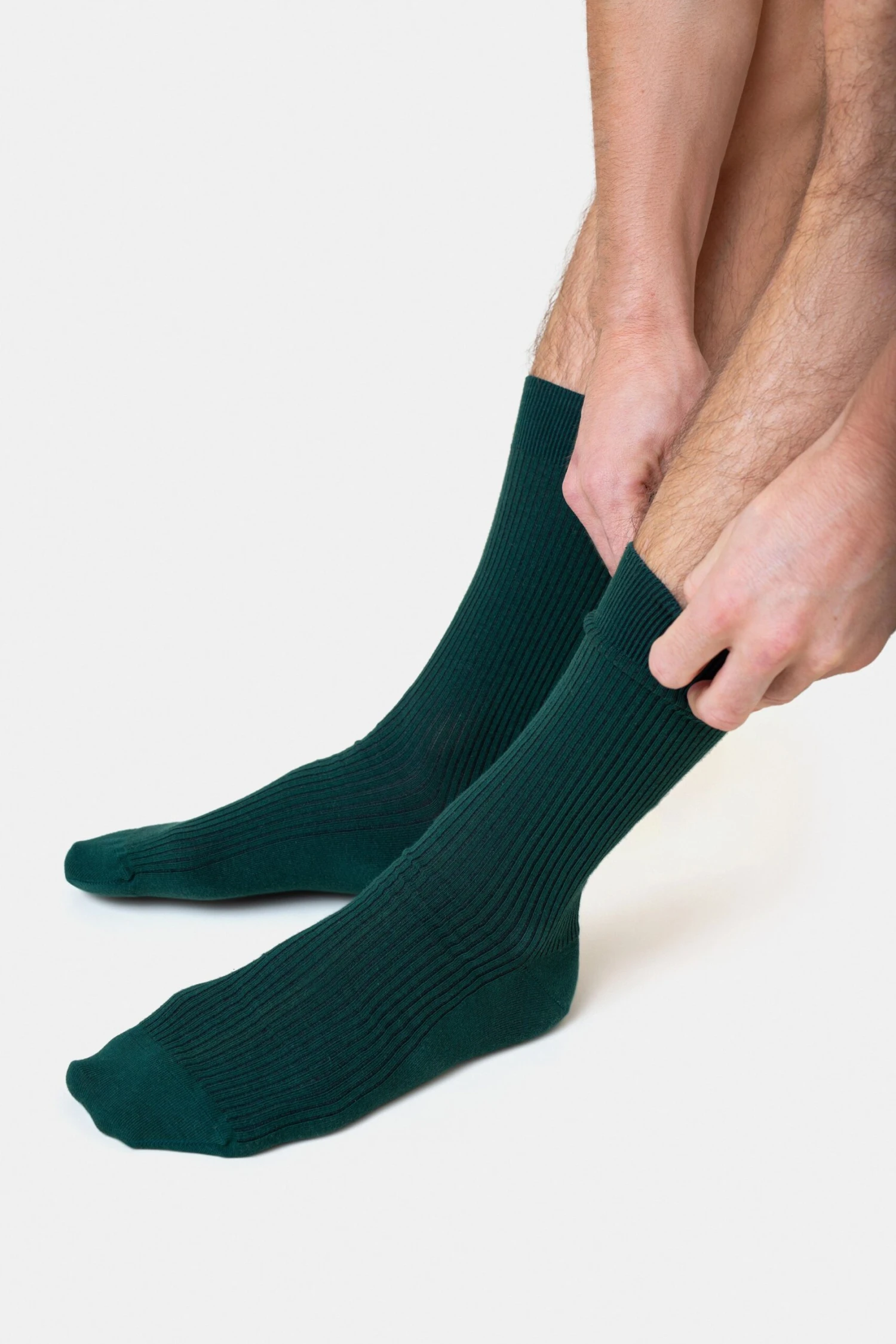 Colorful Standard Classic Organic Sock - Steel Blue - Image 2