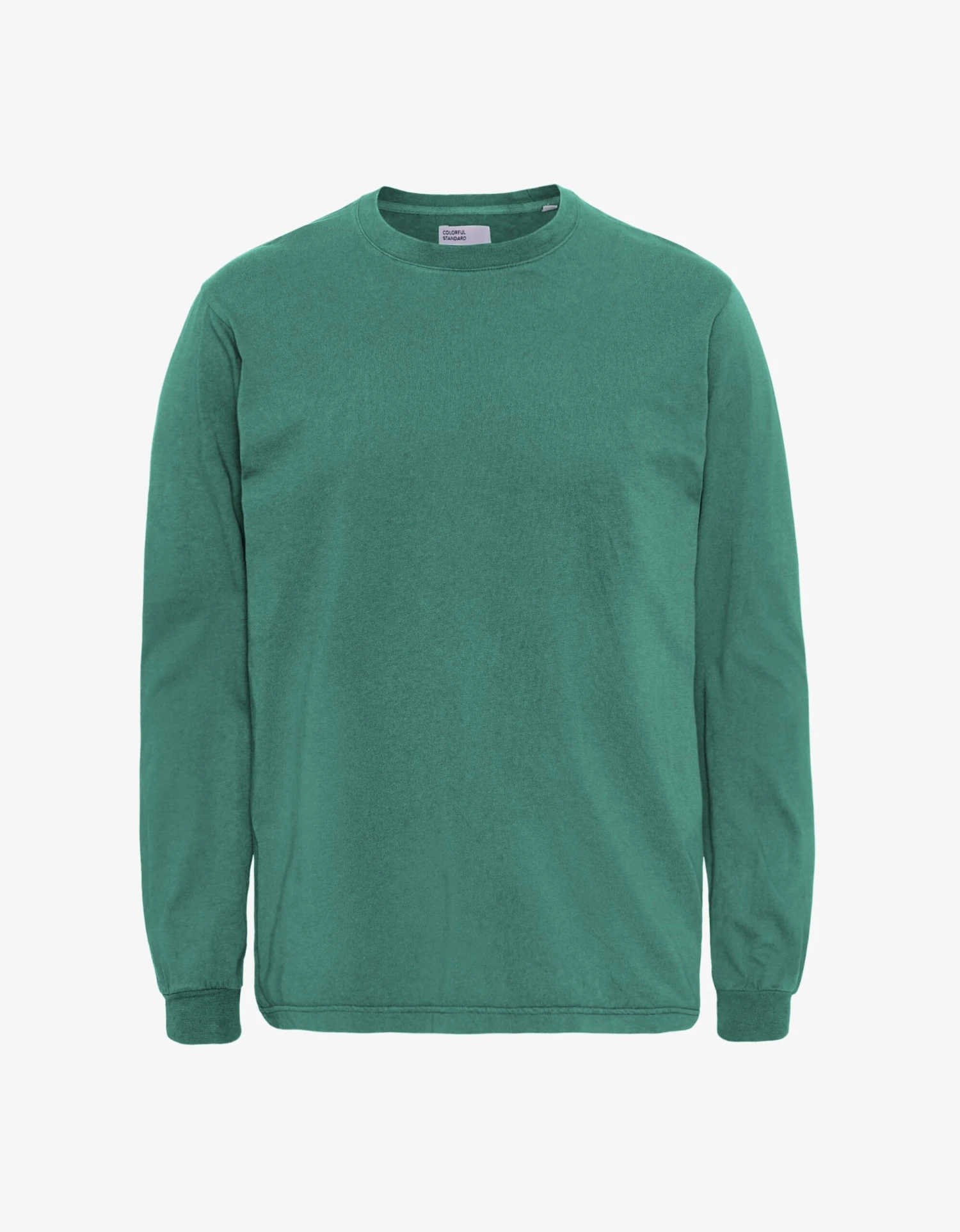 Colorful Standard Oversized Organic LS T-shirt - Pine Green