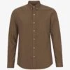 Colorful Standard Organic Button Down Shirt - Cedar Brown