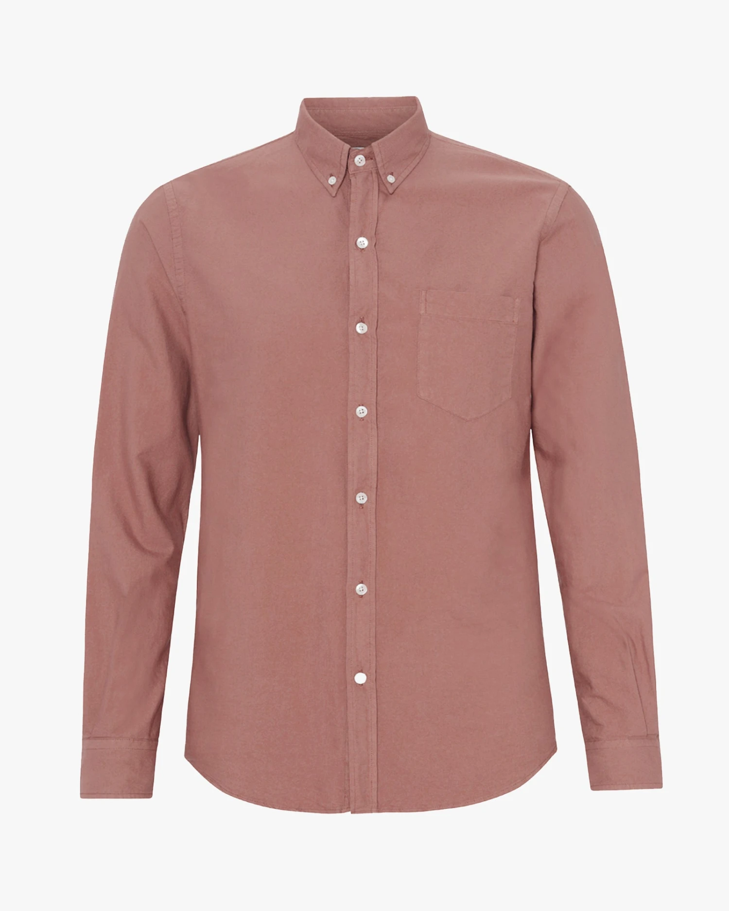 Colorful Standard Organic Button Down Shirt - Rosewood Mist
