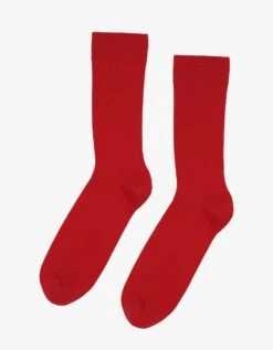 Colorful Standard Classic Organic Sock - Scarlet Red