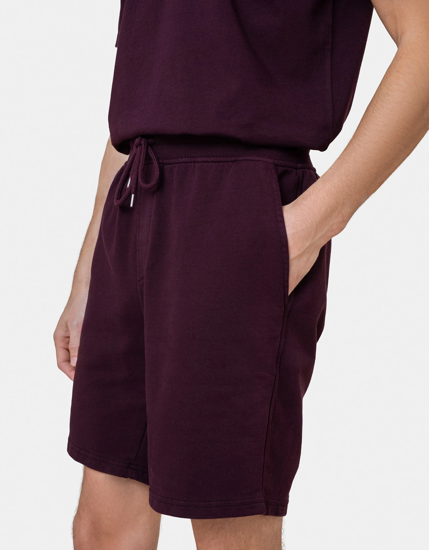 Colorful Standard Classic Organic Sweatshorts - Cherry Blossom - Image 3