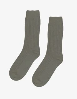 Colorful Standard Merino Wool Blend Sock - Dusty Olive