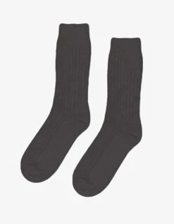Colorful Standard Merino Wool Blend Sock - Lava Grey