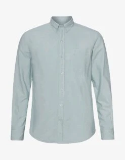 Colorful Standard Organic Button Down Shirt - Cloudy Grey
