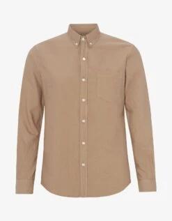 Colorful Standard Organic Button Down Shirt - Desert Khaki