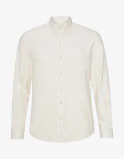 Colorful Standard Organic Button Down Shirt - Ivory White