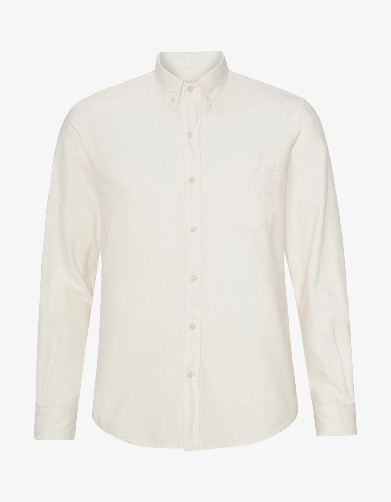 Colorful Standard Organic Button Down Shirt - Ivory White