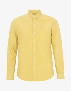 Colorful Standard Organic Button Down Shirt - Lemon Yellow