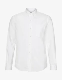 Colorful Standard Organic Button Down Shirt - Optical White