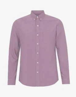 Colorful Standard Organic Button Down Shirt - Pearly Purple