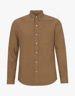 Colorful Standard Organic Button Down Shirt - Sahara Camel