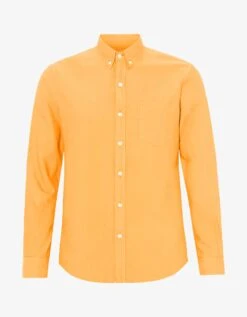 Colorful Standard Organic Button Down Shirt - Sandstone Orange