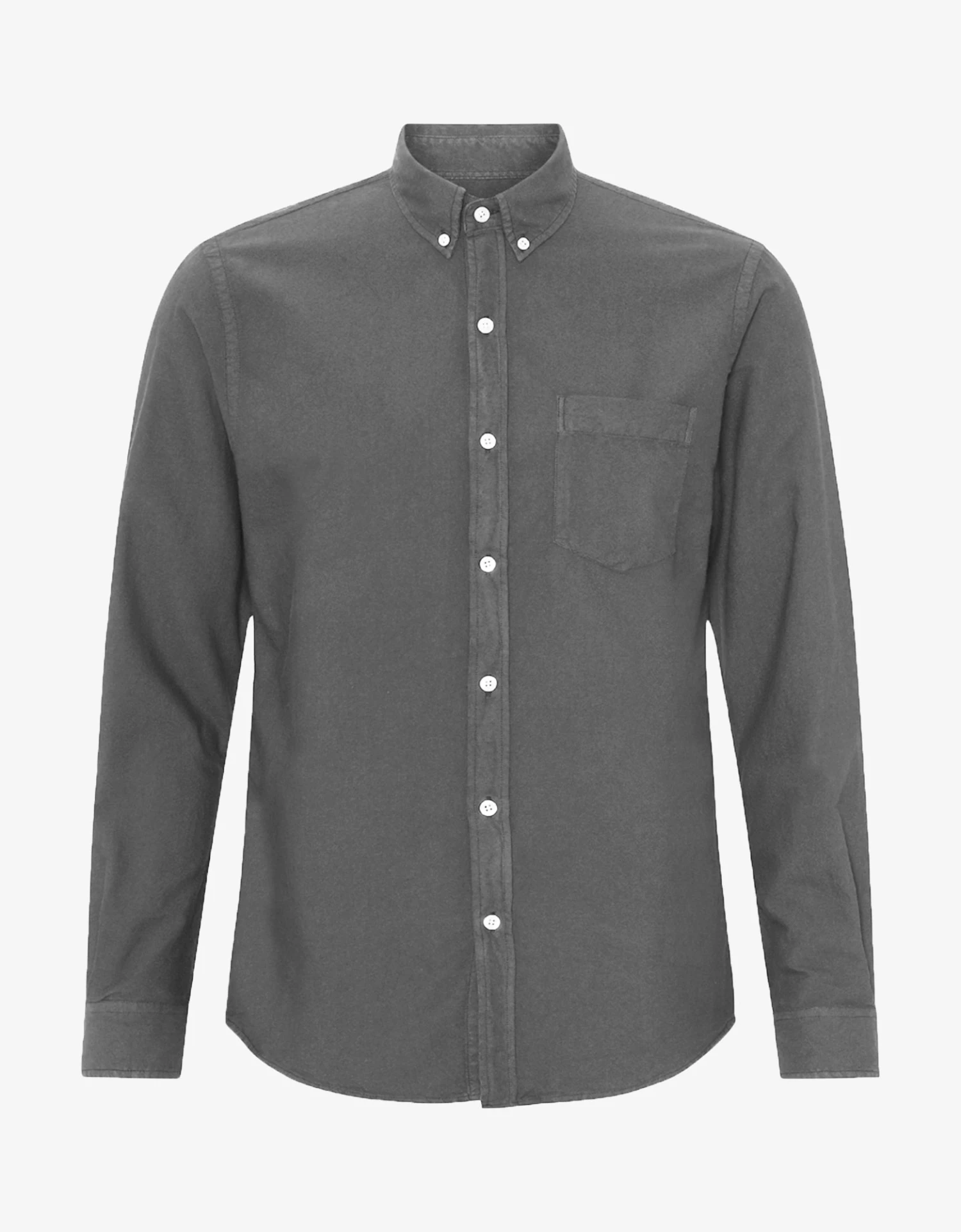 Colorful Standard Organic Button Down Shirt - Storm Grey