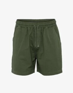 Colorful Standard Organic Twill Shorts - Seaweed Green