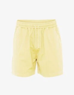 Colorful Standard Organic Twill Shorts - Soft Yellow