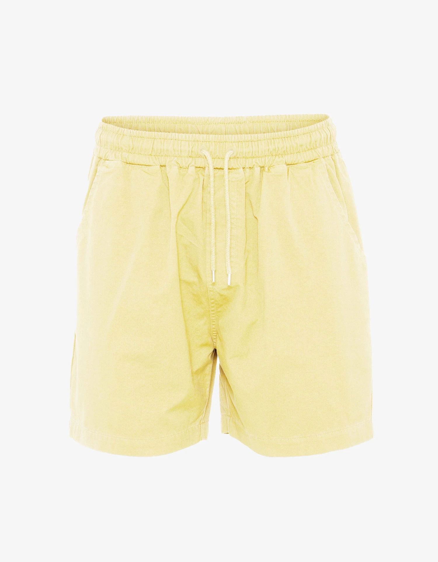 Colorful Standard Organic Twill Shorts - Soft Yellow