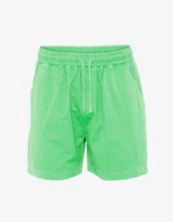 Colorful Standard Organic Twill Shorts - Spring Green