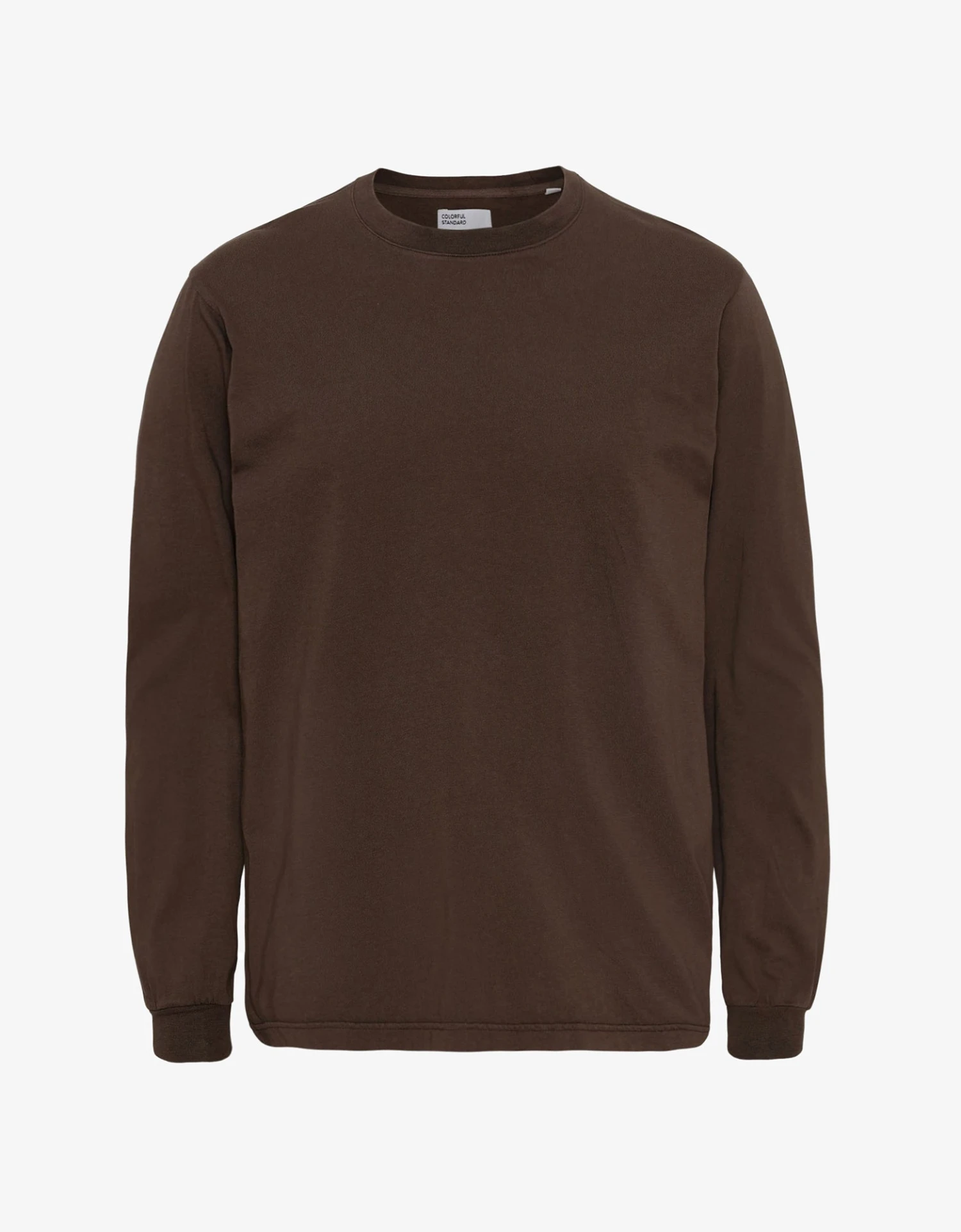 Colorful Standard Oversized Organic LS T-shirt - Coffee Brown