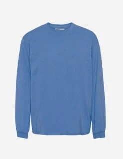 Colorful Standard Oversized Organic LS T-shirt - Sky Blue