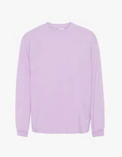 Colorful Standard Oversized Organic LS T-shirt - Soft Lavender