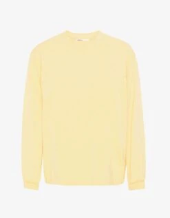 Colorful Standard Oversized Organic LS T-shirt - Soft Yellow