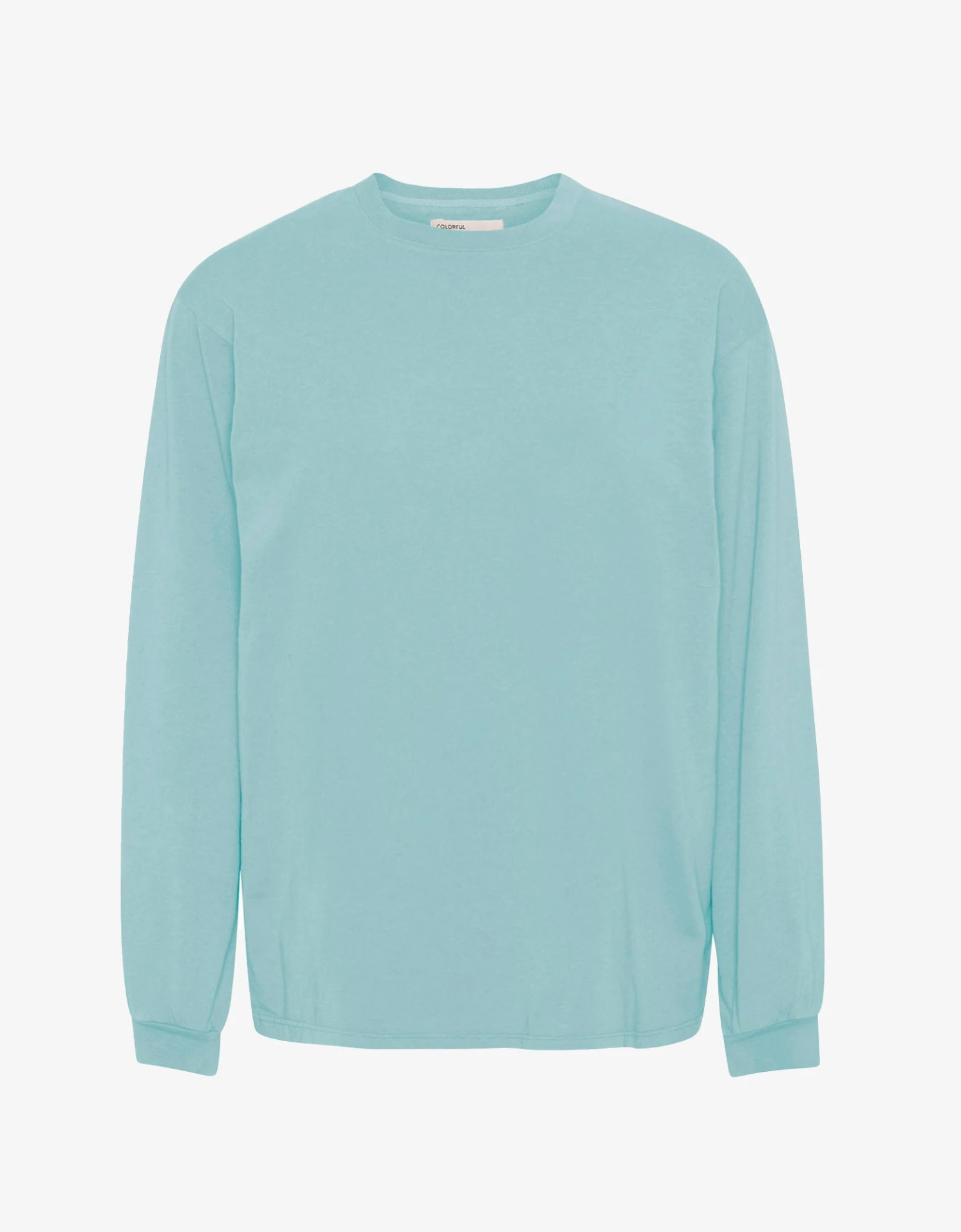Colorful Standard Oversized Organic LS T-shirt - Teal Blue